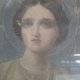 <div align="left">
Ολόσωμη φορητή εικόνα της Αγίας Αικατερίνης στην τεχνοτροπία του Καραντάνη που μοιάζει σαν αρχαία θεά Άρτεμη
</div>
